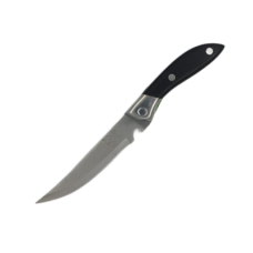 Нож бытовой широкий лезвие 13 см (черная ручка)